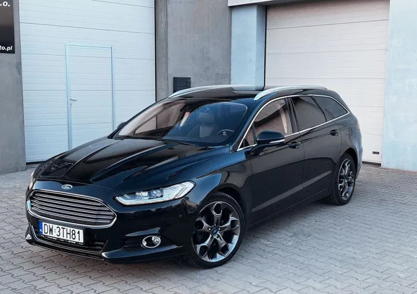 lubuskie Ford Mondeo cena 56300 przebieg: 206575, rok produkcji 2015 z Słubice